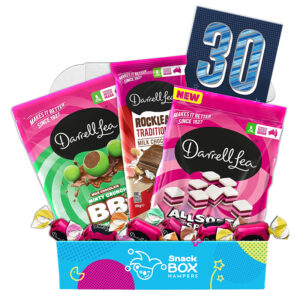 30th Birthday Darrell Lea Faves Chocolate Box Gift Hamper - Small