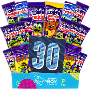 30th birthday freddo and friends gift box hamper