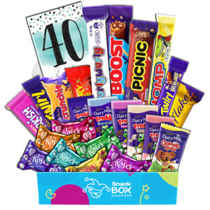 40th Birthday Cadbury Chocolate Gift Hamper – Fun Size