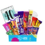 40th Birthday Cadbury Faves Chocolate Box Gift Hamper – Fun Size