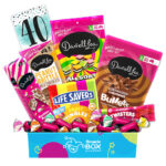 40th Birthday Darrell Lea Faves Chocolate Box Gift Hamper – Large