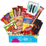 40th Birthday Elite Treat Mix Snack Box Gift Hamper for Him – Medium