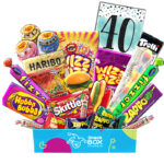 40th Birthday Kaleidoscope Lolly Box Gift Hamper – Fun Size