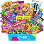 40th Birthday Kaleidoscope Lolly Box Gift Hamper – Large