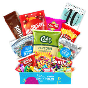 40th Birthday Movie Night Snack Box Hamper – Medium