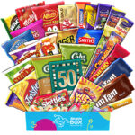 50th Birthday Binge and Bite Movie Night Snack Box Hamper – Large
