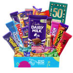 50th Birthday Cadbury Faves Chocolate Box Gift Hamper – Medium