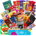 50th Birthday Elite Treat Mix Snack Box Gift Hamper for Him - Extra Large
