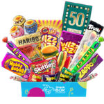 50th Birthday Kaleidoscope Lolly Box Gift Hamper – Fun Size