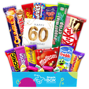 60th Birthday Chocolate Box Gift Hamper – Fun Size