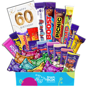 60th Birthday Cadbury Chocolate Gift Hamper – Fun Size