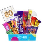 60th Birthday Cadbury Chocolate Gift Hamper – Fun Size