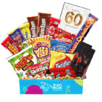 60th Birthday Elite Treat Mix Snack Box Gift Hamper for Him – Medium