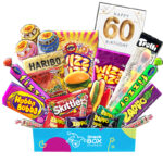 60th Birthday Kaleidoscope Lolly Box Gift Hamper – Fun Size