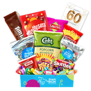 60th Birthday Movie Night Snack Box Hamper – Medium