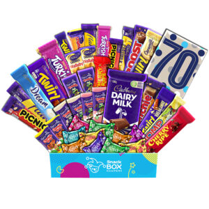 70th Birthday Cadbury Chocolate Gift Hamper – Large