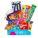 70th Birthday Chockablock Chocolate Box Gift Hamper – Fun Size