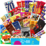 70th Birthday Elite Treat Mix Snack Box Gift Hamper for Him - Extra Large
