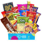 80th Birthday Binge and Bite Movie Night Snack Box Hamper – Medium