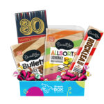 80th Birthday Darrell Lea Faves Chocolate Box Gift Hamper - Medium