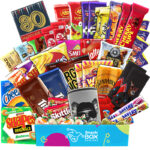 80th Birthday Elite Treat Mix Snack Box Gift Hamper for Him - Extra Large