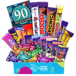 90th Birthday Cadbury Chocolate Gift Hamper – Fun Size
