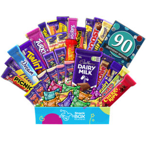 90th Birthday Cadbury Chocolate Gift Hamper – Large