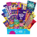 90th Birthday Cadbury Faves Chocolate Box Gift Hamper – Large