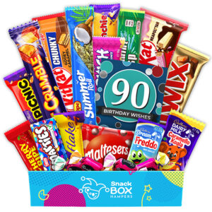 90th Birthday Chocolate Box Gift Hamper – Medium