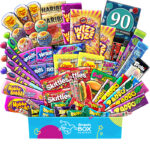 90th Birthday Kaleidoscope Lolly Box Gift Hamper – Large