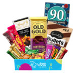 90th Birthday Assorted Dark Chocolate Gift Box Hamper - Medium