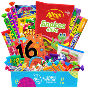 16th Birthday Lolly Box Gift Hamper Fun Size