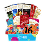16th Birthday Lindt Premium Chocolate Gift Box Hamper - Large