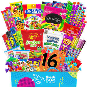 16th birthday lolly box gift hamper large