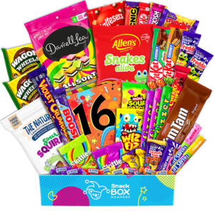 16th birthday sweet life grazing box gift hamper