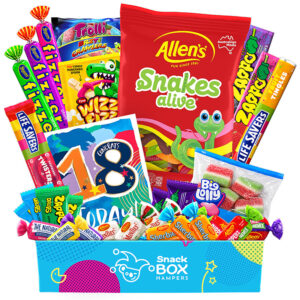 18th Birthday Lolly Box Gift Hamper Fun Size