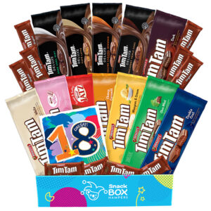 18th Birthday Tim Tam Slam Gift Box Hamper Large
