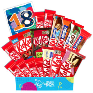 18th Birthday KitKat Chocolate Gift Hamper - Medium