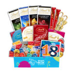 18th Birthday Lindt Premium Chocolate Gift Box Hamper - Large