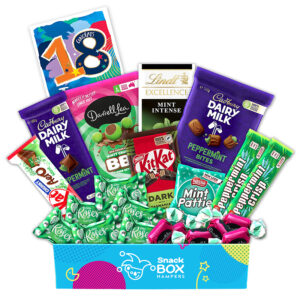 18th Birthday Mint Chocolate Gift Box Hamper - Medium