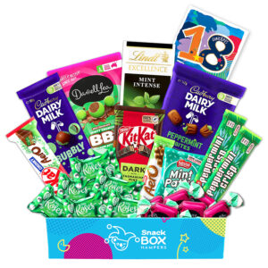 18th Birthday Mint Chocolate Gift Box Hamper - Medium