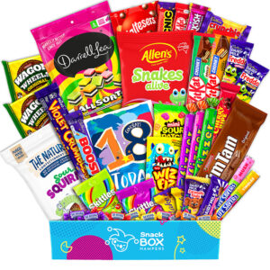 18th birthday sweet life grazing box gift hamper