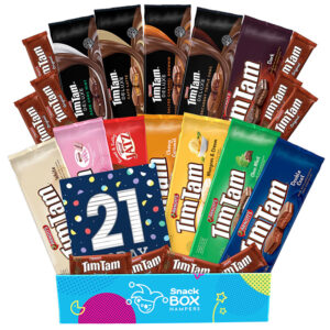 21st Birthday Tim Tam Slam Gift Box Hamper Large
