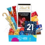 21st Birthday Lindt Premium Chocolate Gift Box Hamper - Fun Size
