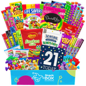 21st birthday lolly box gift hamper large