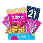21st Birthday Cadbury Frys Turkish Delight Gift Box - Fun size