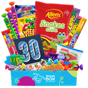 30th Birthday Lolly Box Gift Hamper Fun Size