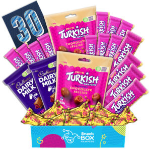 30th Birthday Cadbury Frys Turkish Delight Gift Box - Medium