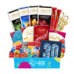 30th Birthday Lindt Premium Chocolate Gift Box Hamper - Large