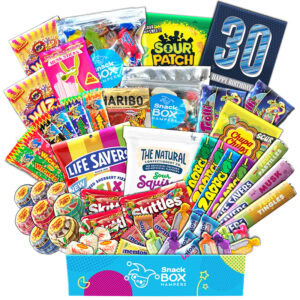 30th Birthday Lolly Box Gift Hamper – Large